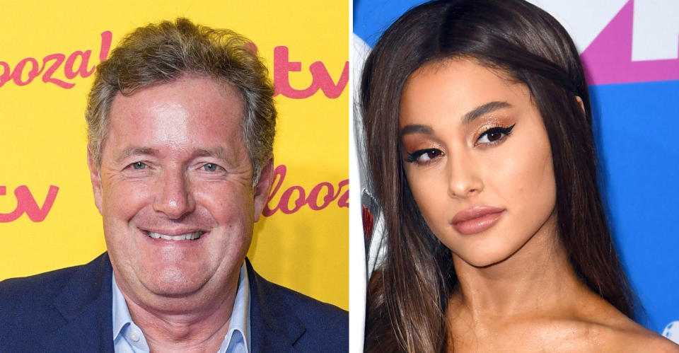 Piers and Ariana finally talked it out. (PA Images)