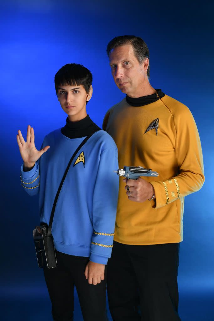 27) Spock and Kirk from 'Star Trek'