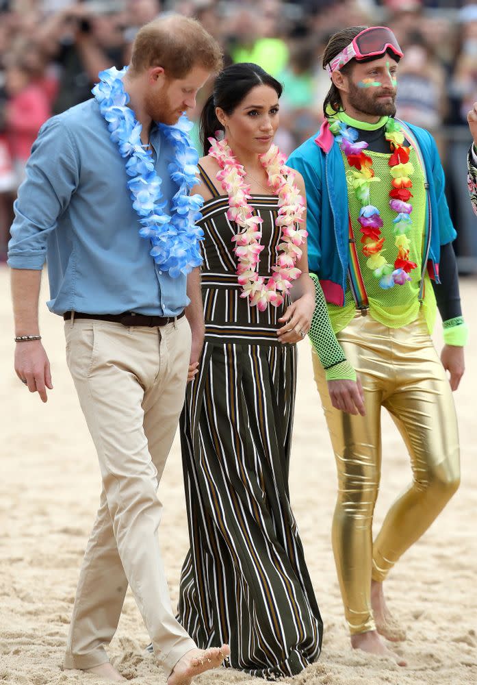 Prince Harry, Meghan Markle and Sam Schumacher