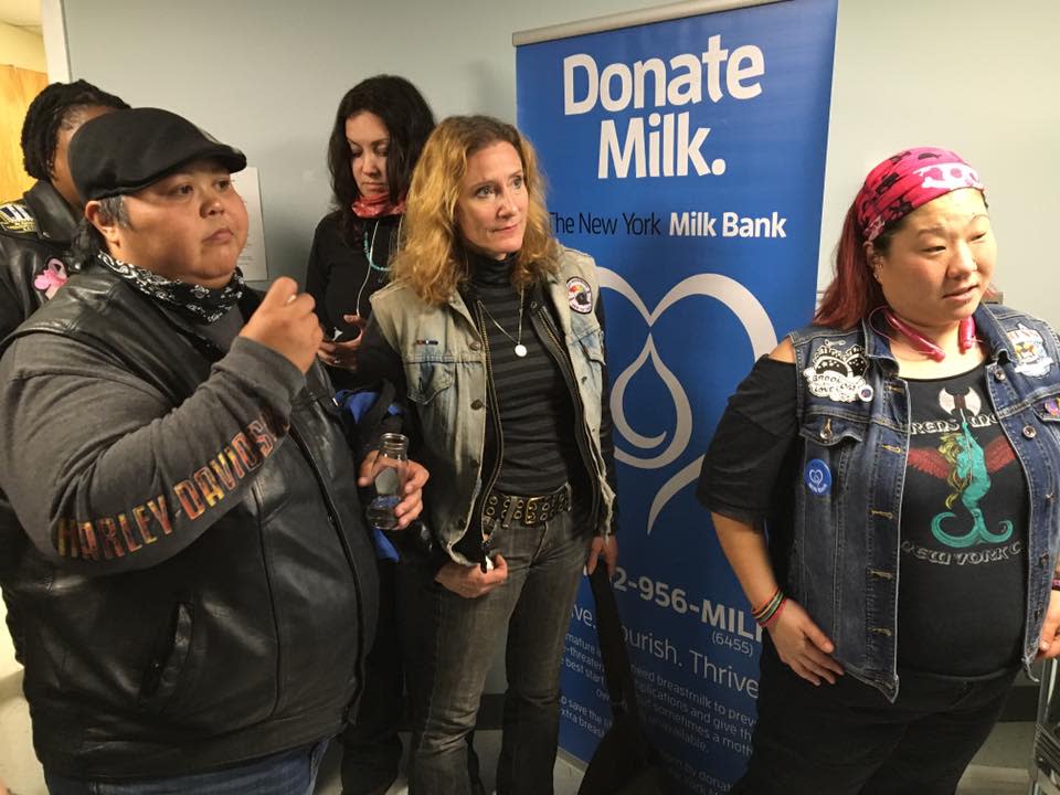 This amazing all-women’s motorcycle club is bringing donated breast milk to mothers and babies in need