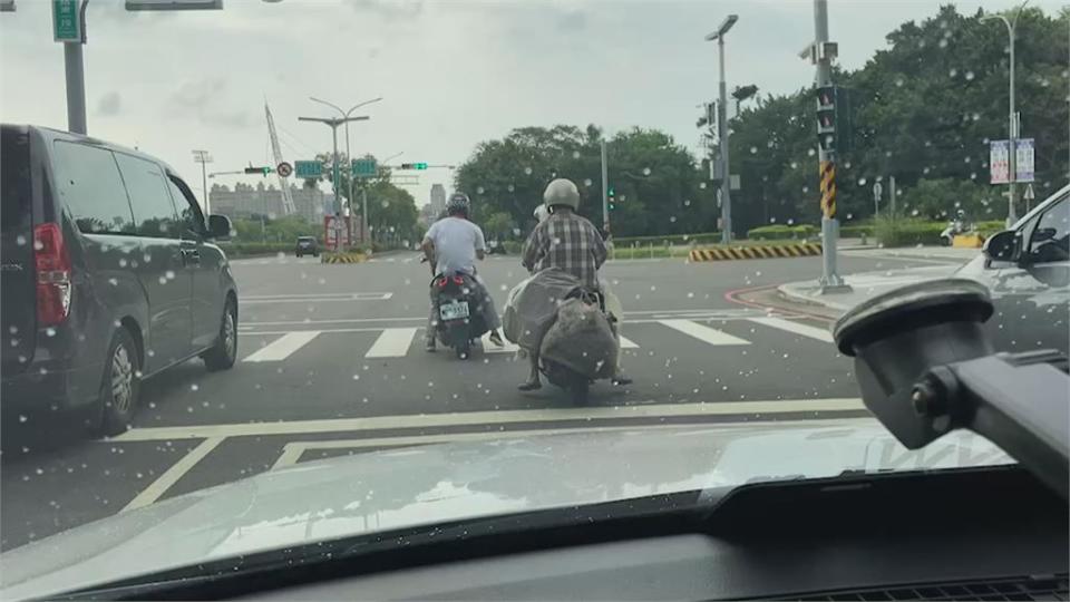 騎機車拍宣傳片　林為洲被檢舉十幾次違規