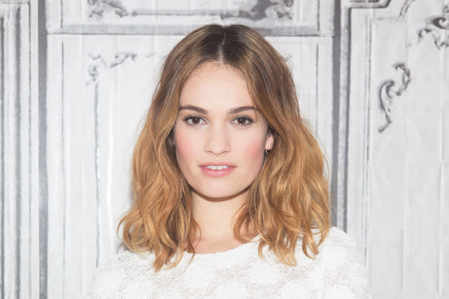 Lily James’ Hair Evolution