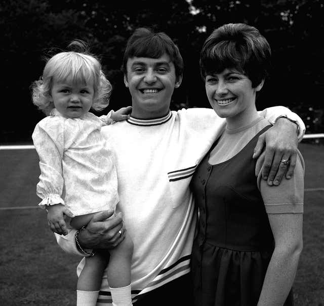 Gerry Marsden and family