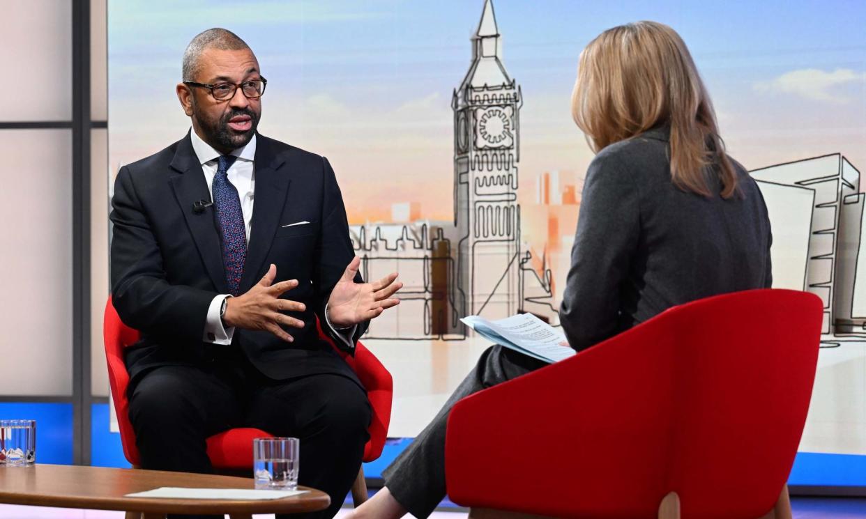 <span>James Cleverly said: ‘He [Hester] has been a donor to the party. Whether he is again in the future, I don’t know.’</span><span>Photograph: Jeff Overs/BBC/PA</span>