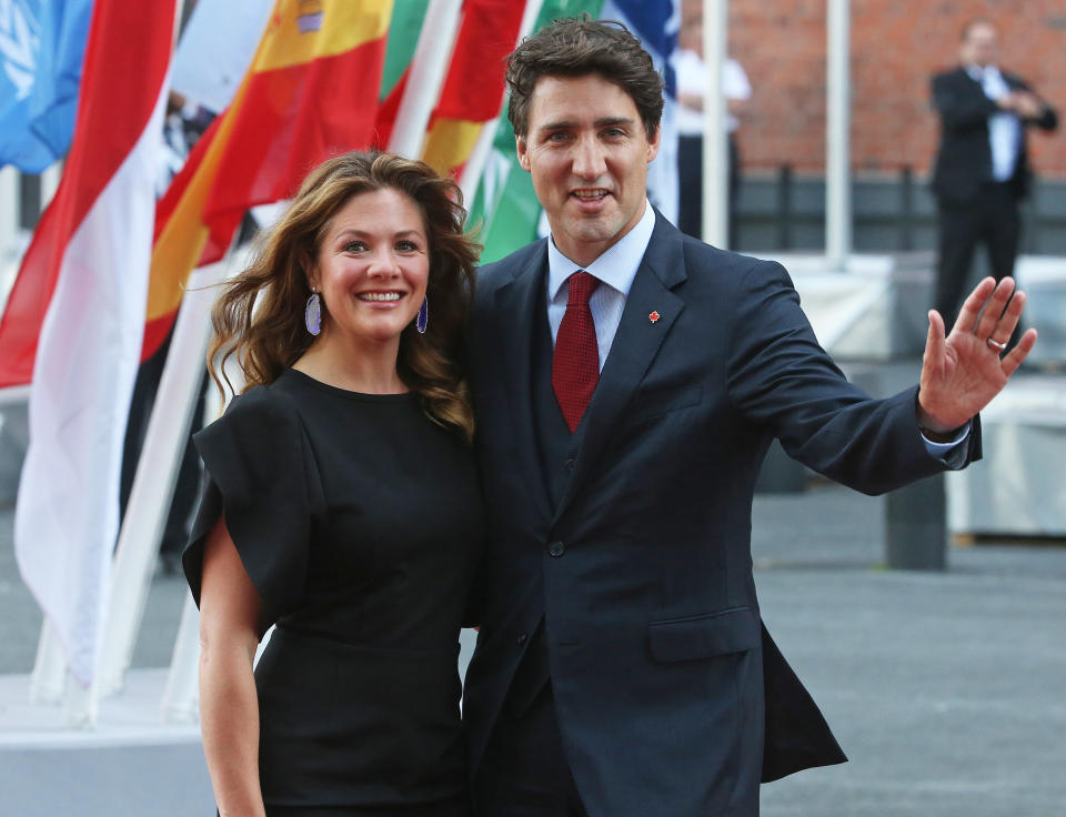 Justin Trudeau and his wife Sophie Gregoire (Mikhail Svetlov / Getty Images)