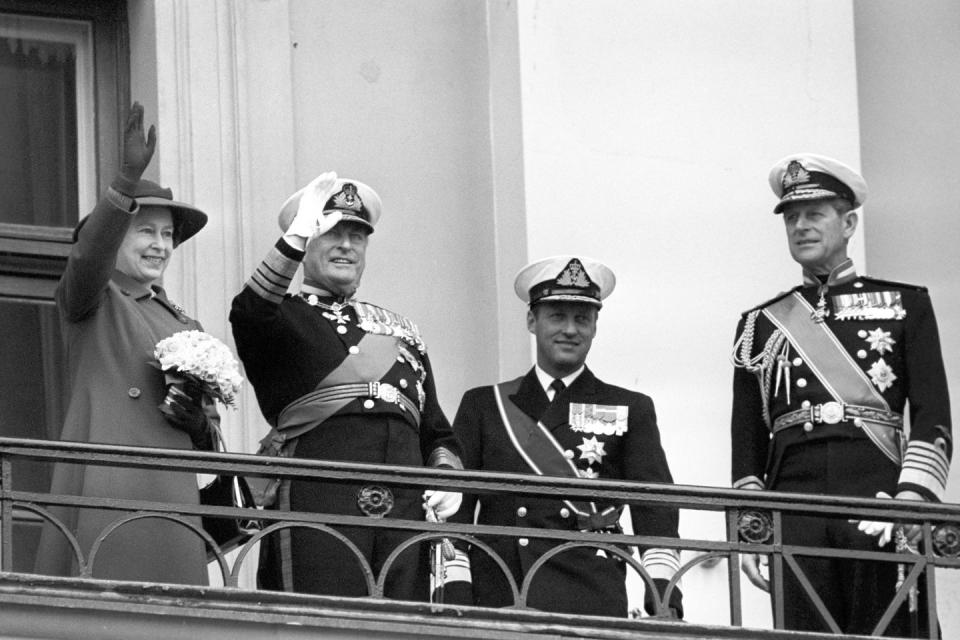 royalty queen elizabeth ii state visit to norway