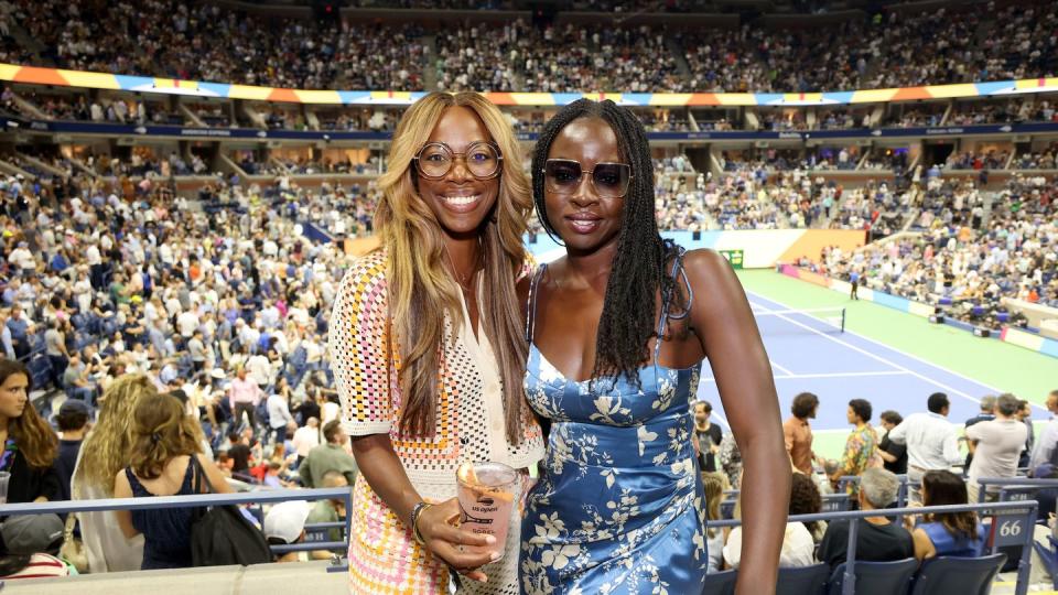 new york, new york september 08 enter caption here at usta billie jean king national tennis center on september 08, 2023 in new york city photo by anna webbergetty images for maestro dobel tequila