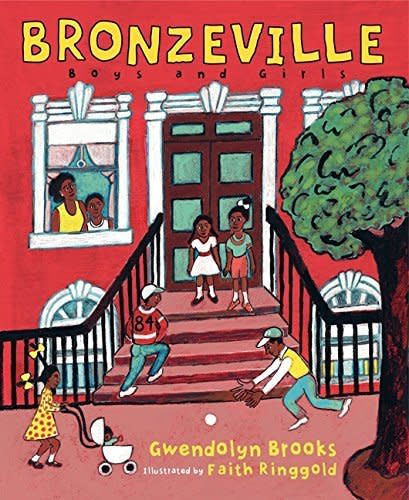 Kids can learn the importance of community by reading Gwendolyn Brooks' poems about Chicago's Bronzeville section. (By Gwendolyn Brooks, illustrated by Faith Ringgold)