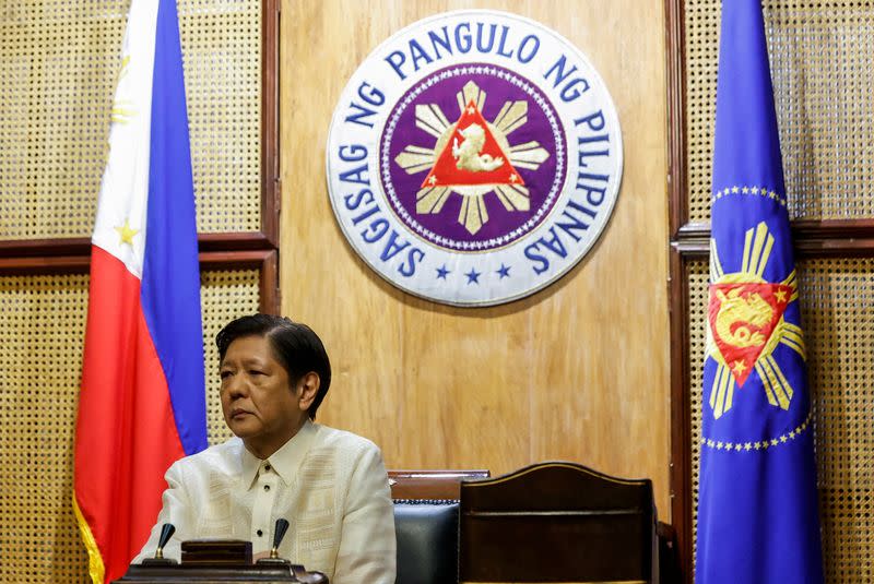 FILE PHOTO: Philippine President Ferdinand Marcos Jr in Manila