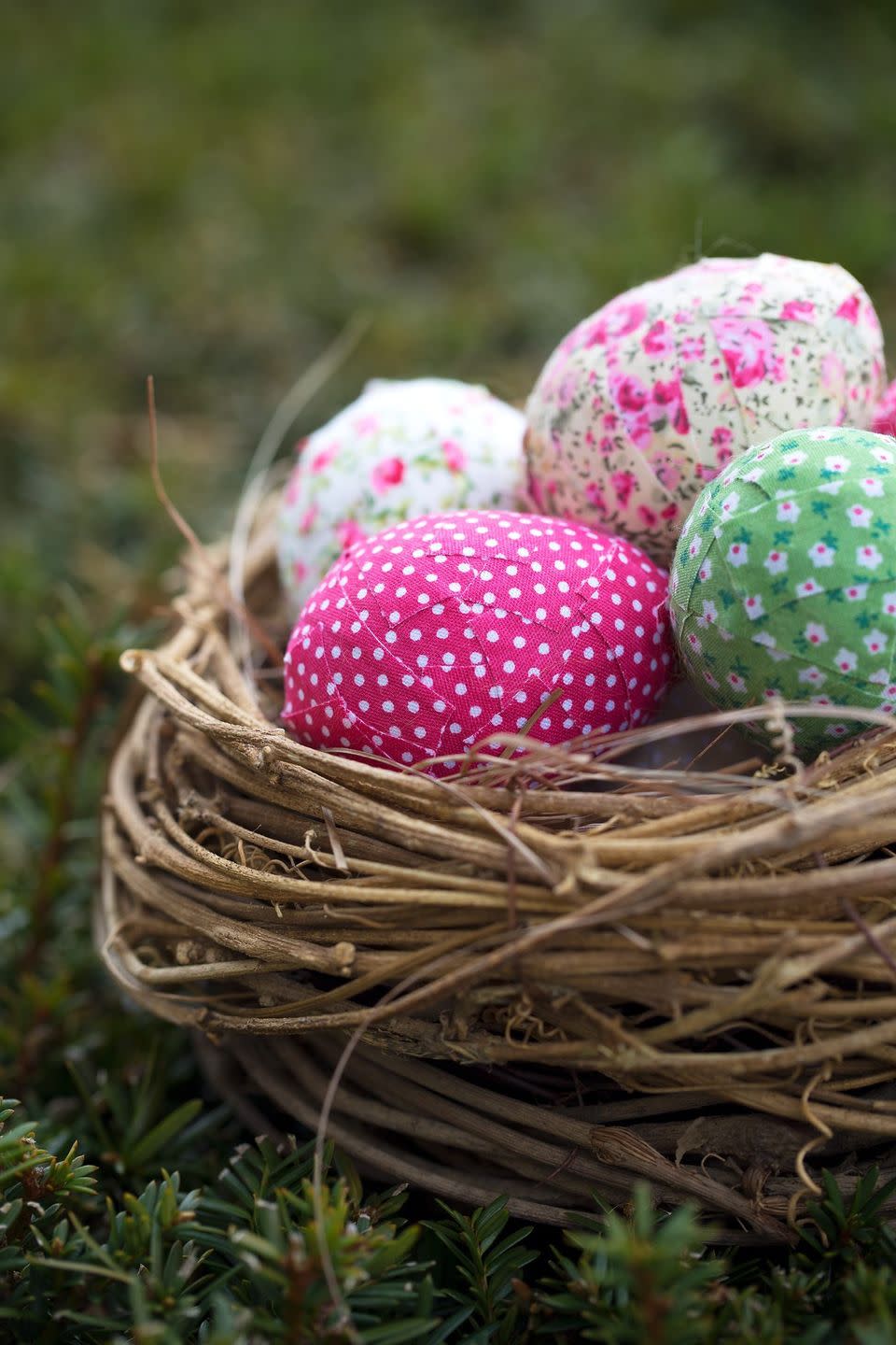 Fabric Easter Eggs