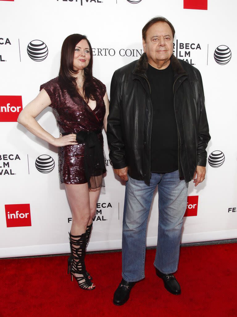 Dee Dee Benkie, left, and Paul Sorvino, right, attend a Tribeca Film Festival closing night special screening of 