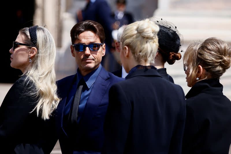 FILE PHOTO: Funeral of former Italian Prime Minister Silvio Berlusconi at the Duomo Cathedral, in Milan