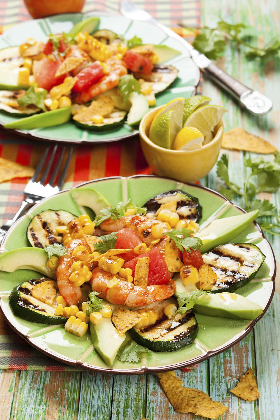 Shrimp Taco Salad