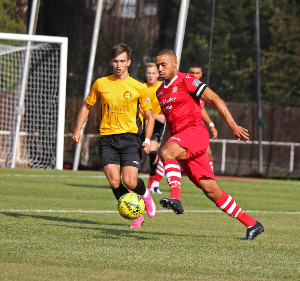 Hornchurch captain Lewwis Spence says his side 'fear no-one' ahead of their FA Trophy semi-final trip to Notts County