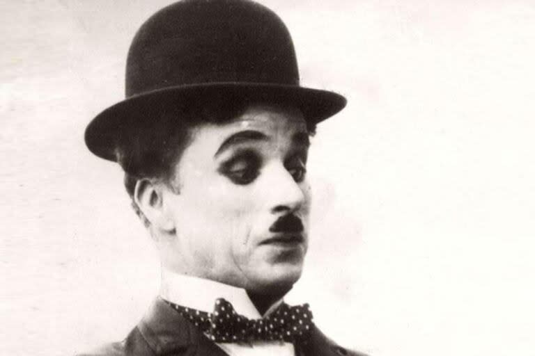 Chaplin, en una escena de Luces de la ciudad