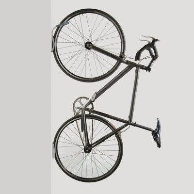 <p><strong>Delta Design</strong></p><p>target.com</p><p><strong>$15.79</strong></p><p><a href="https://www.target.com/p/delta-design-single-bike-wall-mount-rack-with-tray/-/A-10489298" rel="nofollow noopener" target="_blank" data-ylk="slk:Shop Now;elm:context_link;itc:0;sec:content-canvas" class="link ">Shop Now</a></p><p>Save space by hanging your bike using this single bike rack. Made of powder-coated steel, this bike storage solution can hold up to 40 pounds if installed correctly. A built-in tire tray, which can hold tire rims up to 2.5 inches, will keep the tracks off the wall.</p>