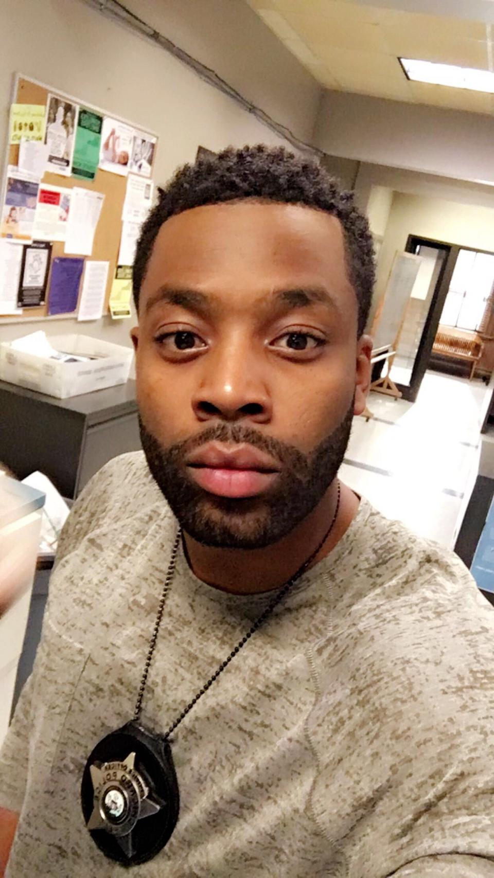 <p>To the Moment I seriously considered creating a Gold Chain vibe from my Badge…my accountant made a hard pass but she okayed the Mixtape. #ChicagoPD — @Roycedavoyce (Photo: Instagram) </p>