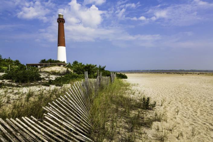 <p>New Jersey is known for its miles of coastline, boardwalks, casinos and restaurants. In Barnegat, a quieter beach features its lighthouse.</p>