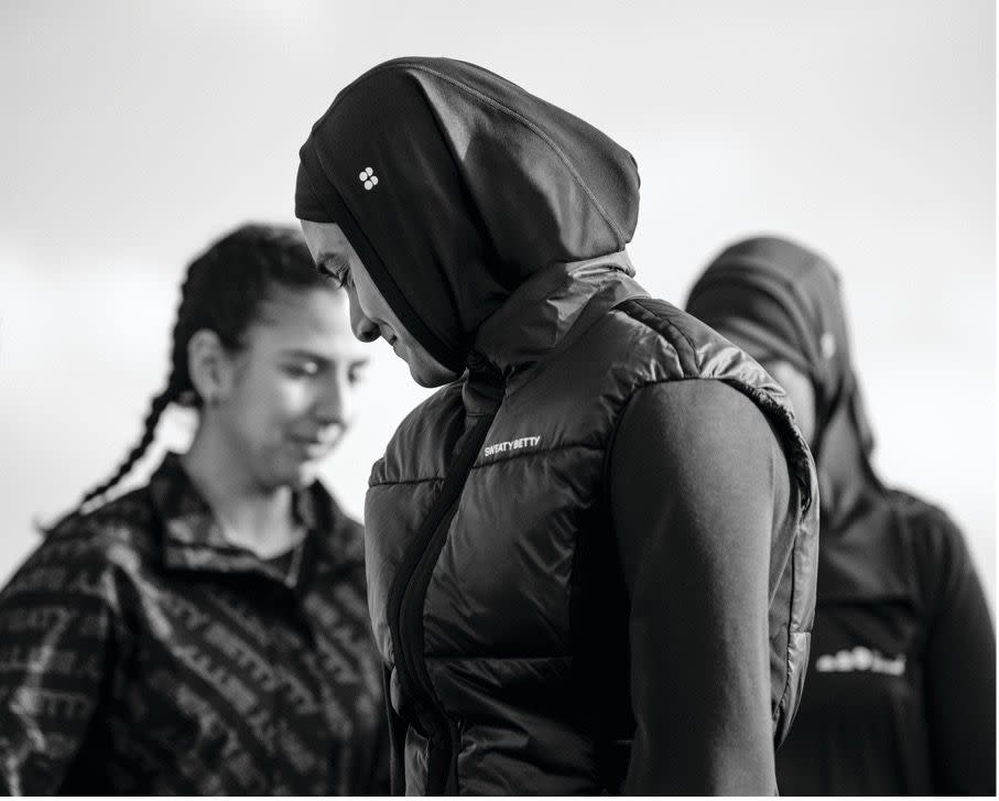 sweaty betty launch a new sports hijab