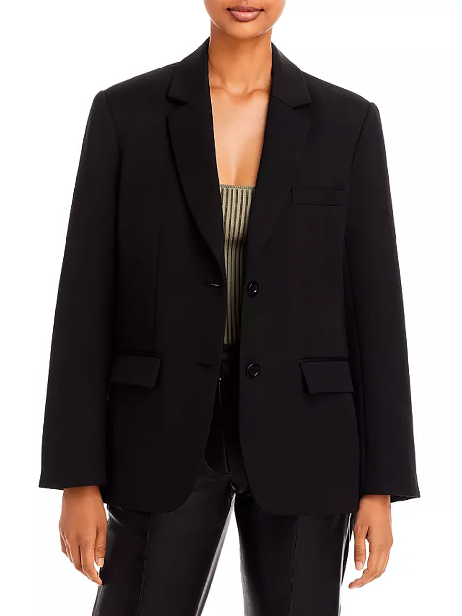 Anine Bing Classic Wool Blazer