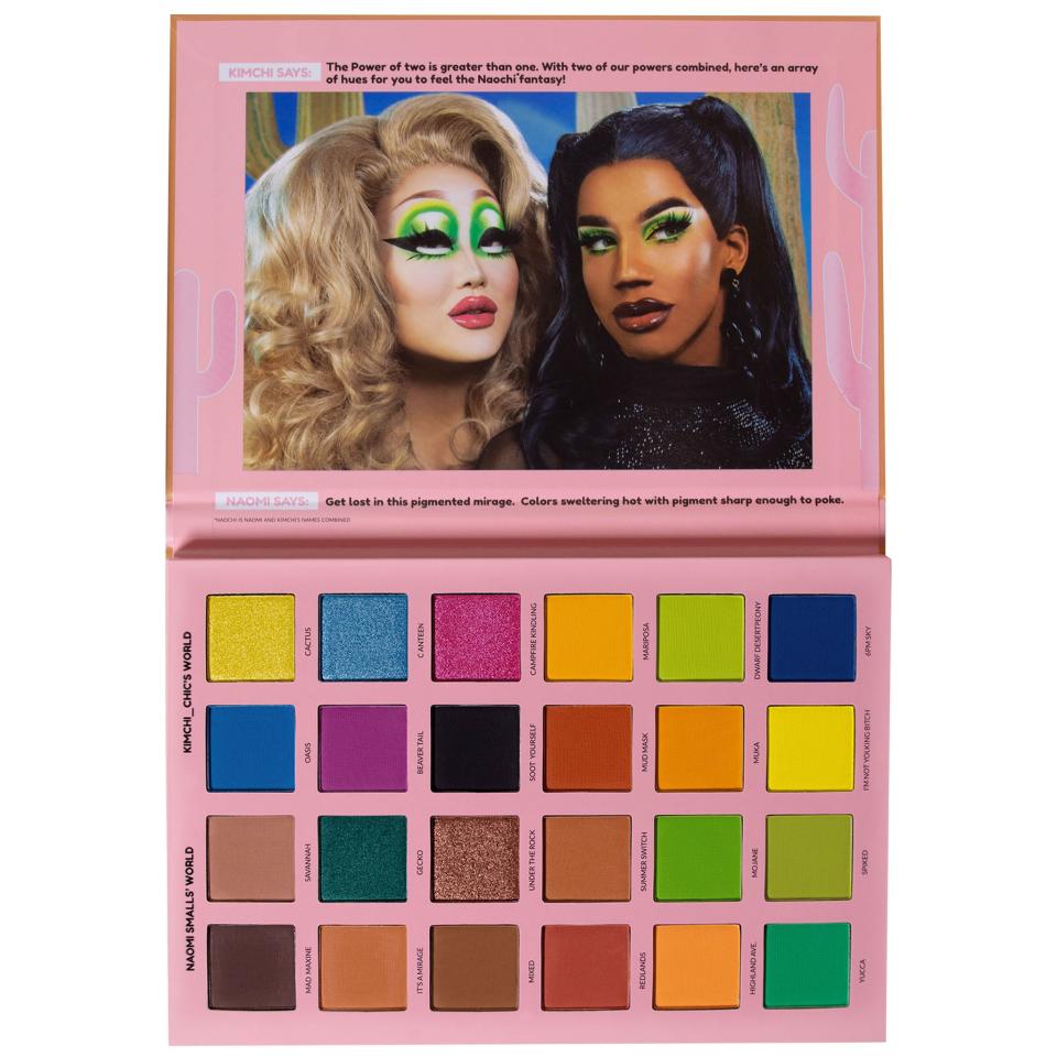 KimChi Chic Beauty x Naomi Smalls Mad Maxine, Soot Yourself Eye Shadow Palette, $30