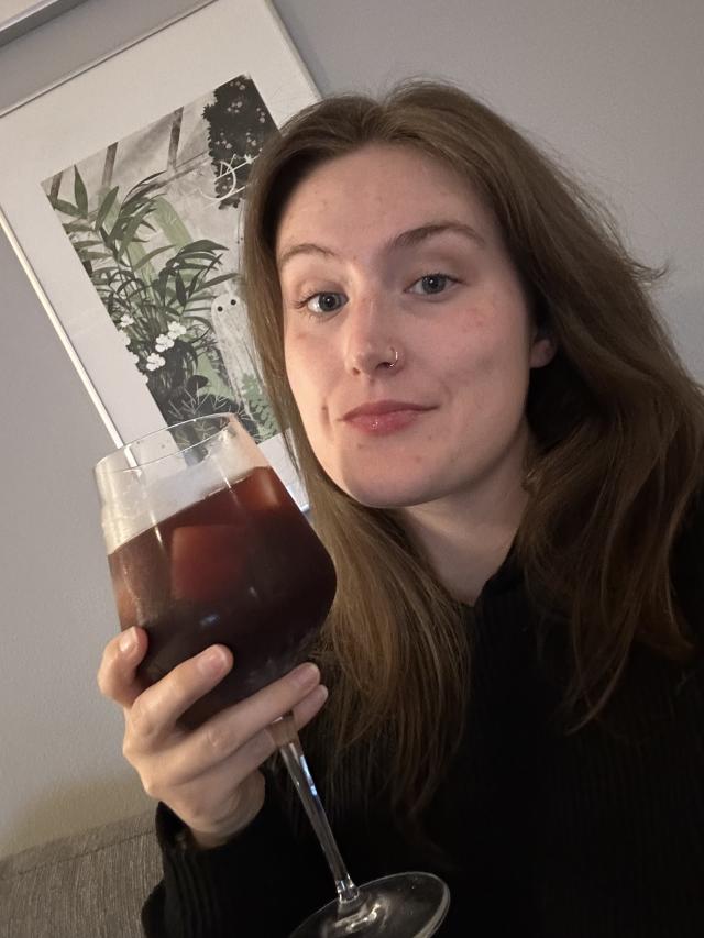 Sleepy time mocktail that I love to drink about an hout and half befor