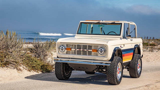 This Vintage 1966 Bronco Restomod Delivers Classic Style With a Beastly  Ford F-150 V-8 - Yahoo Sports