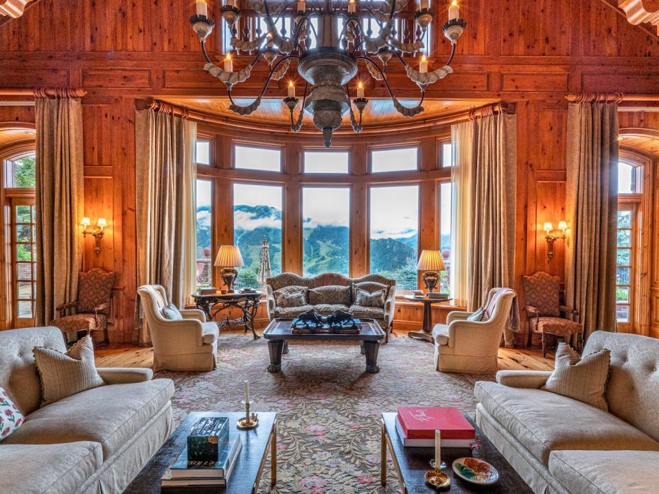 The Peak House on Red Mountain, nicknamed Billionaire Mountain, in Aspen, Colorado.