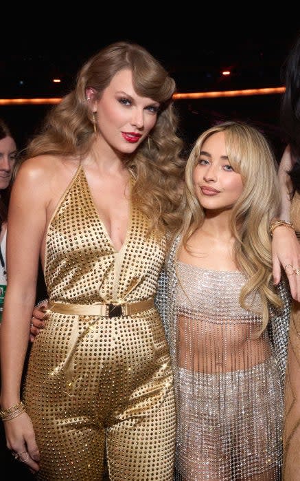 Taylor Swift and Sabrina Carpenter