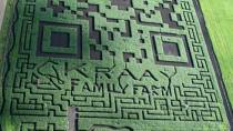 The Guinness World Record for largest Quick Response code has been claimed by a corn maze. The maze was the brainchild of the Kraay family of Lacombe, Alberta, Canada, farmers who decided to add a technological twist to the maze they make every year. (ABC News)