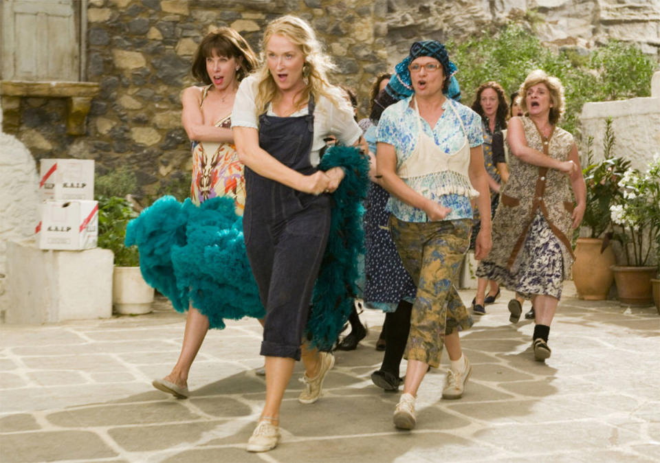 Meryl Streep in 'Mamma Mia!' - Credit: Universal