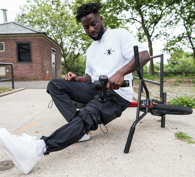 BMX rider Nigel Sylvester is taking his career to new heights both