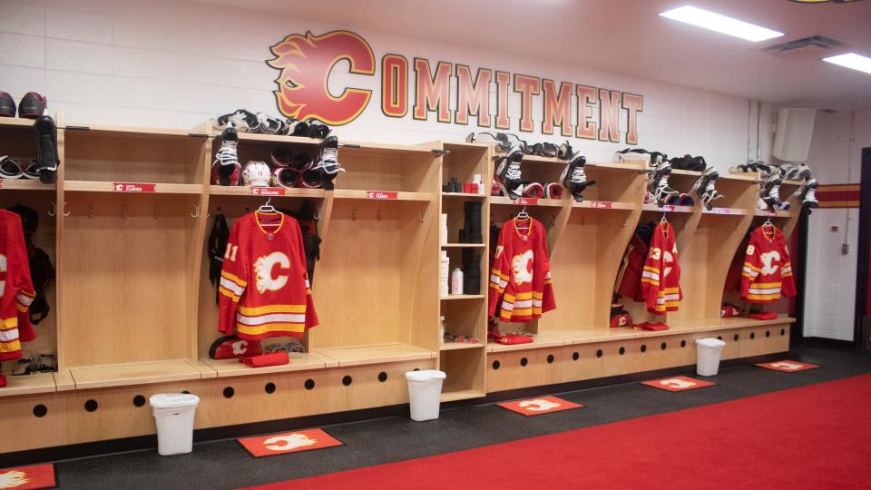 The Calgary Flames have had a rollercoaster of an offseason with some major trades and signings, but the hockey world is talking about the team for a whole other reason now.  (Getty Images)