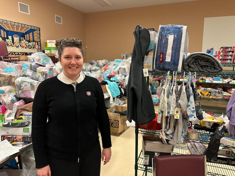 Jennelle Durdle, Community Ministries Officer, says the Salvation Army in Sydney will provide food and gifts for 800 families this Christmas.