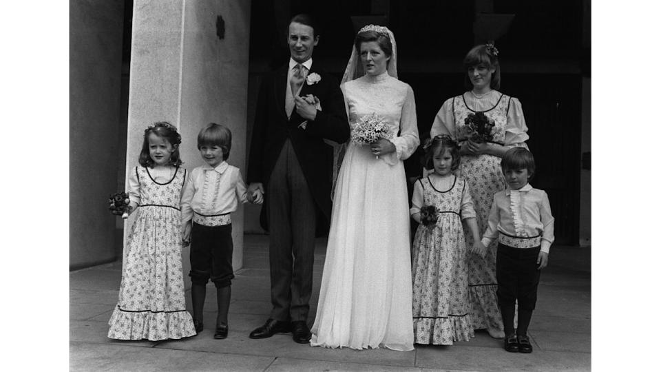 Princess Diana was a bridesmaid at Robert and Jane's wedding 