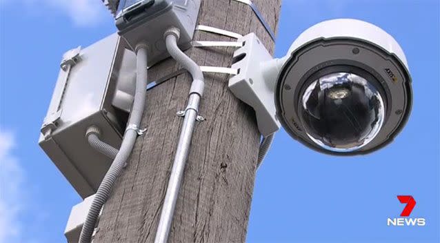 Local residents say the cameras make them feel safer. Source: 7 News