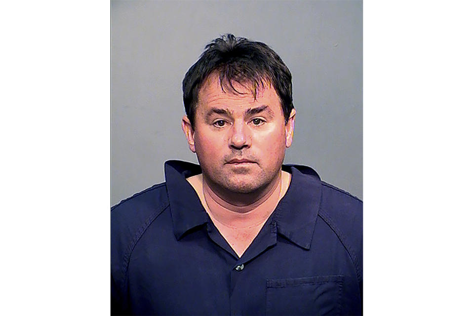FILE - This undated photo provided by the Coconino County, Ariz., Sheriff's Office shows Samuel Bateman, the leader of a small polygamous group near the Arizona-Utah border. On Monday, April 1, 2024, Bateman pleaded guilty to conspiracy to commit transportation of a minor for criminal sexual activity and another federal charge in what authorities say was a years-long scheme to orchestrate sexual acts involving children. (Coconino County Sheriff's Office via AP, File)