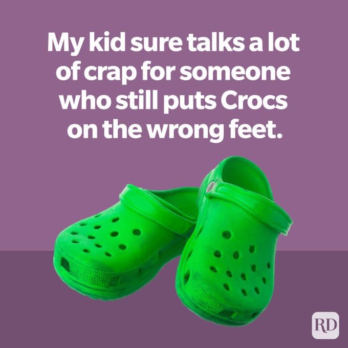 Crocs Mom Joke