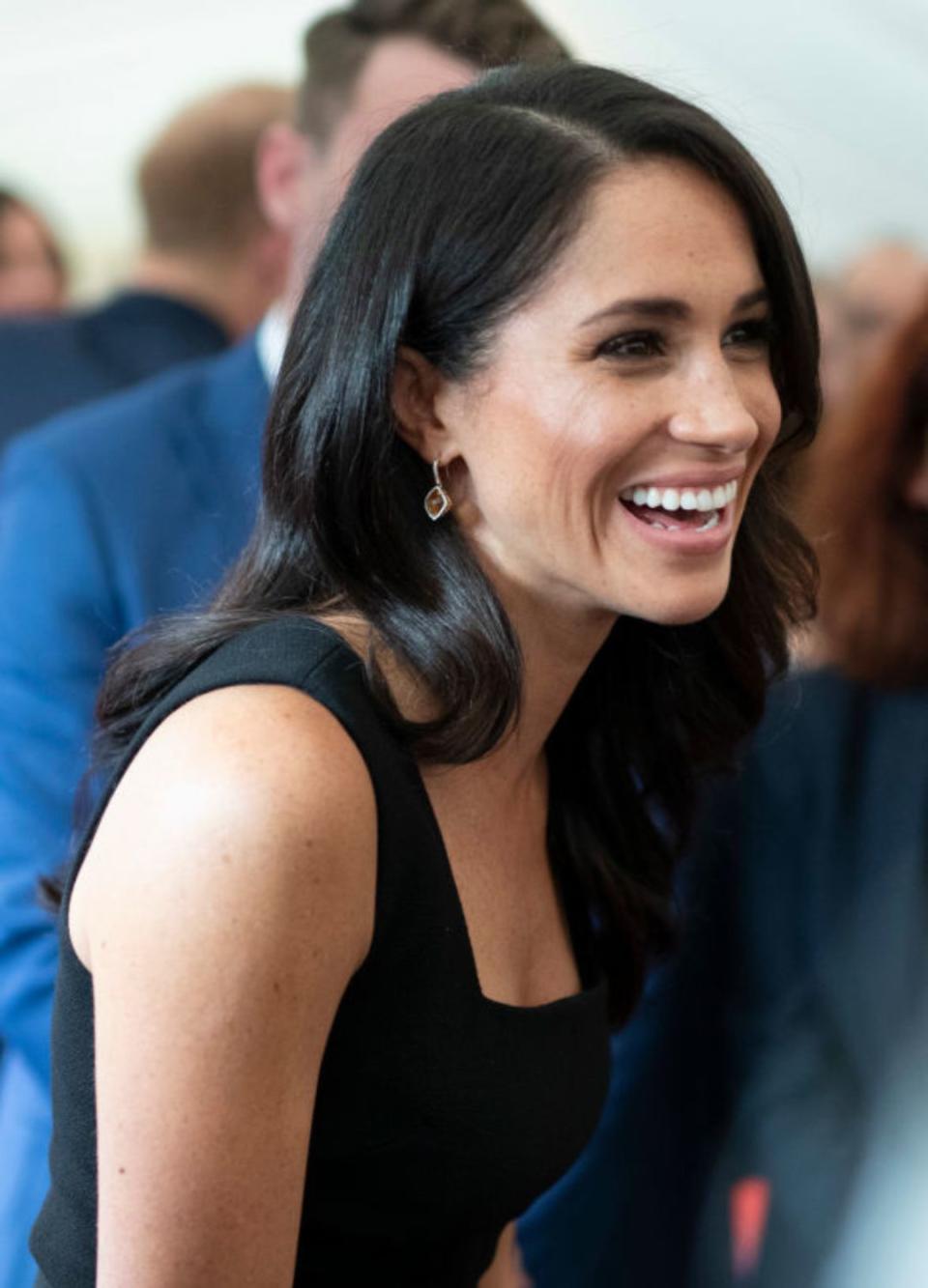 Meghan, Duchess of Sussex attends a reception at Glencairn, the residence of Robin Barnett, the British Ambassador to Ireland