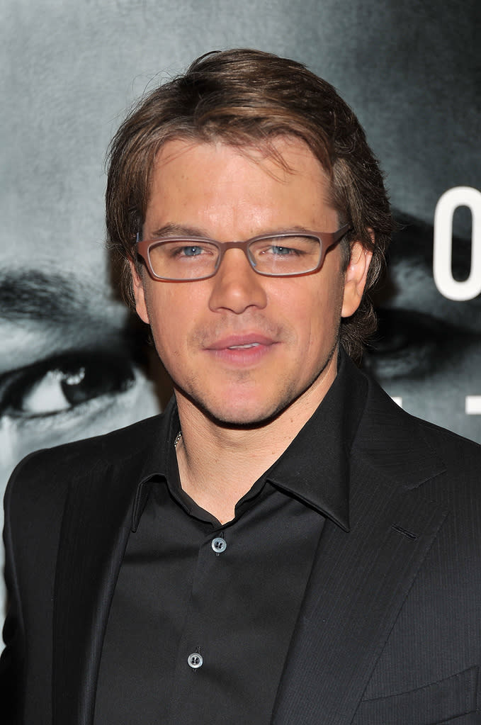 The Adjustment Bureau NY Premiere 2011 Matt Damon