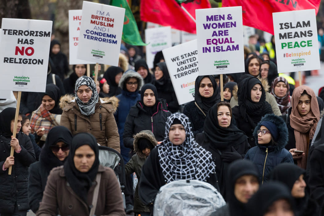 Muslims gather in Hyde Park to mark Arbaeen