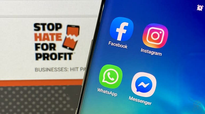 It was reported that 99 per cent of Facebook’s US$70 billion revenue came from advertising and a new movement was formed to put pressure on the social network which also owns Instagram and WhatsApp. — SoyaCincau pic