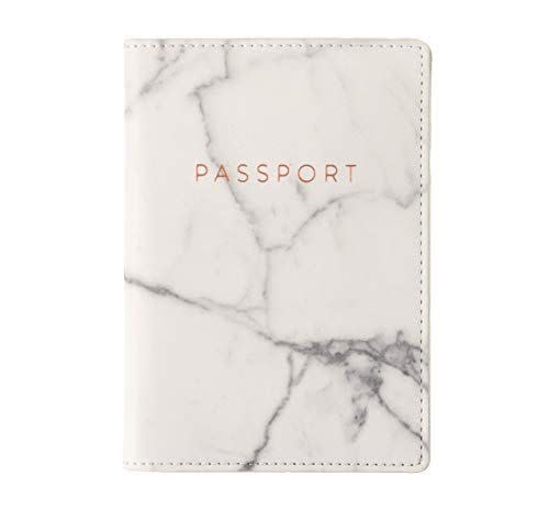 4) Eccolo World Traveler Marble Passport Cover