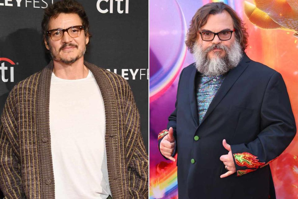 Jon Kopaloff/Getty; Leon Bennett/FilmMagic Pedro Pascal; Jack Black