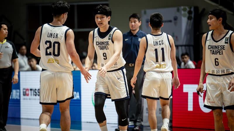 台灣男籃以53分之差敗給菲律賓。（圖／翻攝自FIBA官網）
