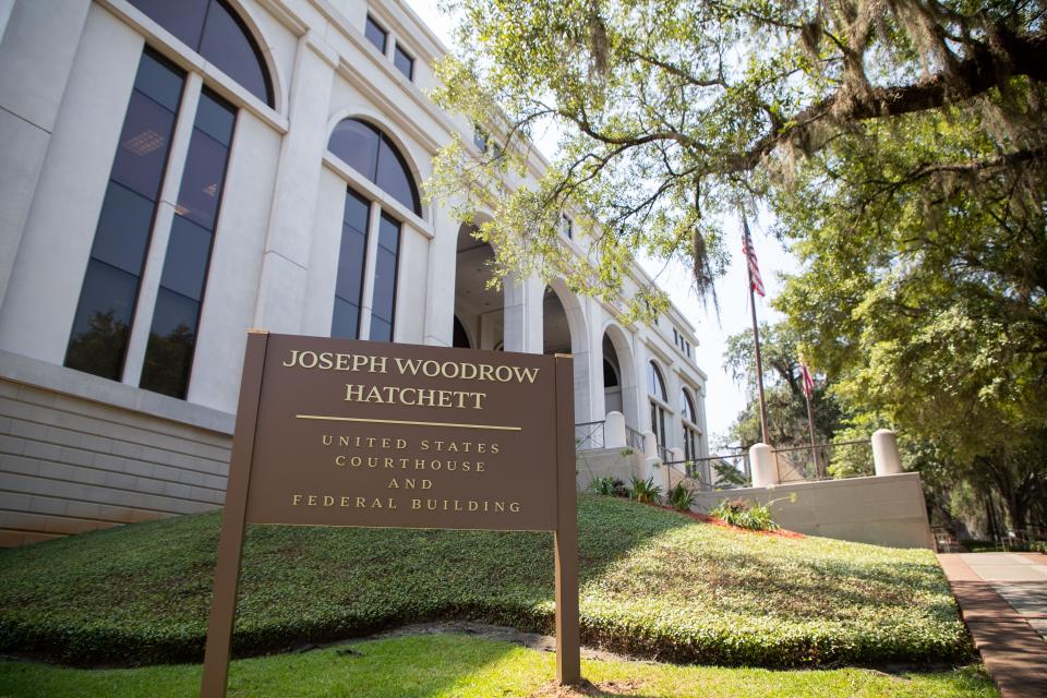 The courthouse, located at 111 N. Adams Street, named the Joseph Woodrow Hatchett U.S. Courthouse and Federal Building during a ceremony on Friday, June 30, 2023.  
