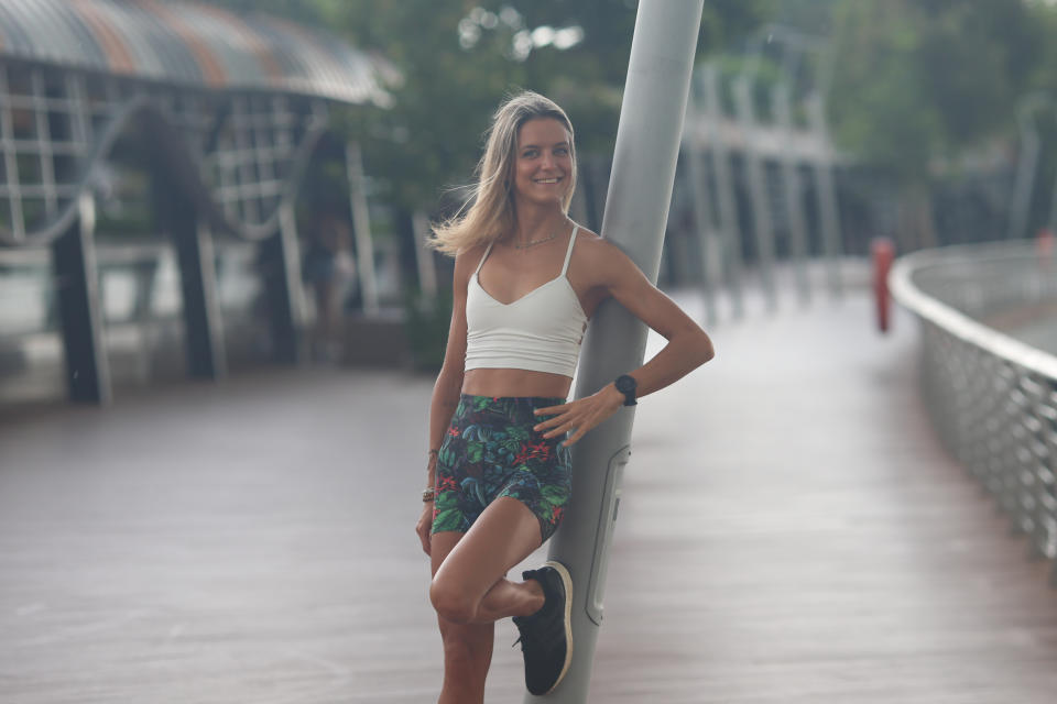 Singapore #Fitspo of the Week: Giulia Bossi (PHOTO: Cheryl Tay)