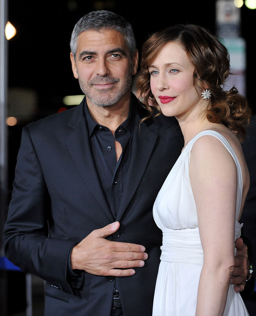 Up in the Air LA Premiere 2009 George Clooney Vera Farmiga