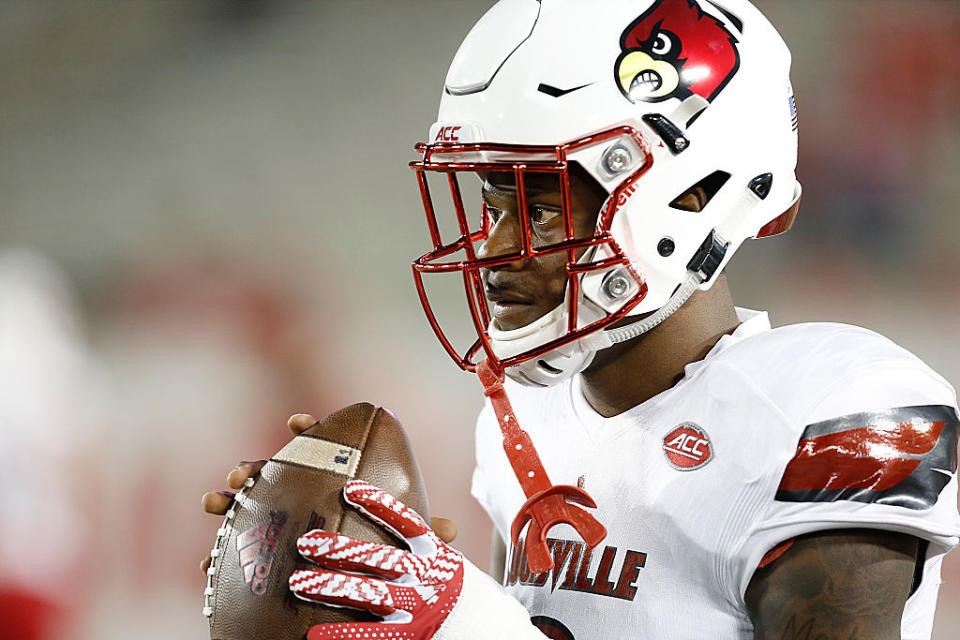 Louisville quarterback Lamar Jackson is a finalist for both the player of the year and top quarterback awards.