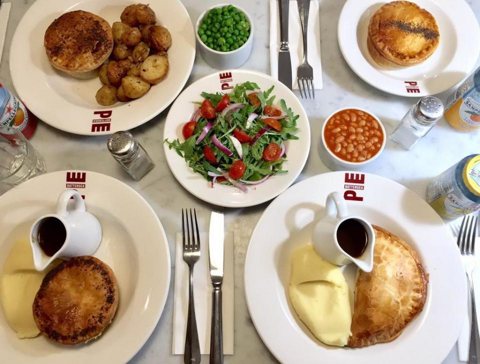 Pie lovers rejoice: Battersea Pie Station's offering